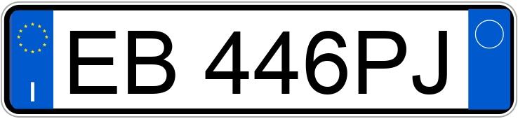 Numer rejestracyjny EB446PJ posiada CITROEN C-Crosser