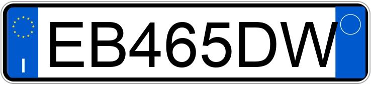 Numer rejestracyjny EB465DW posiada FORD Ka 2a serie Numer rejestracyjny EB465DW posiada FORD Ka 2a serie