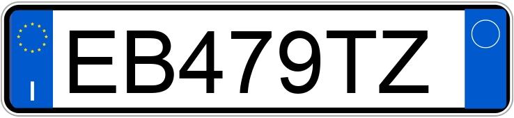 Numer rejestracyjny EB479TZ posiada FIAT Panda 2a serie Numer rejestracyjny EB479TZ posiada FIAT Panda 2a serie