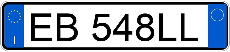 Numer rejestracyjny EB548LL posiada DACIA Duster 1a serie