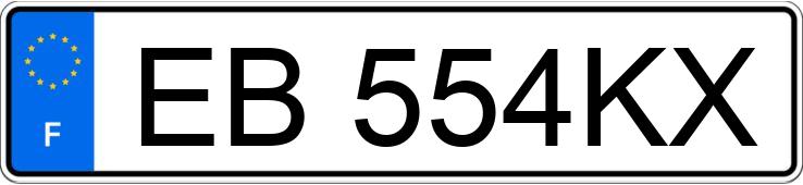 Numer rejestracyjny EB554KX posiada MCC SMART Numer rejestracyjny EB554KX posiada MCC SMART