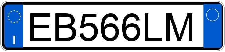 Pirat drogowy w pojeździe o numerach rejestracyjnych EB566LM