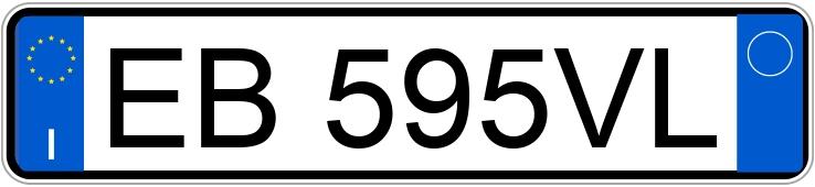 Numer rejestracyjny EB595VL posiada FIAT Panda 2a serie Numer rejestracyjny EB595VL posiada FIAT Panda 2a serie