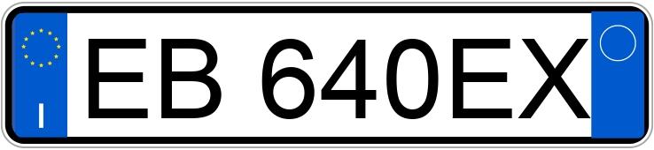 Numer rejestracyjny EB640EX posiada AUDI A8 3a serie