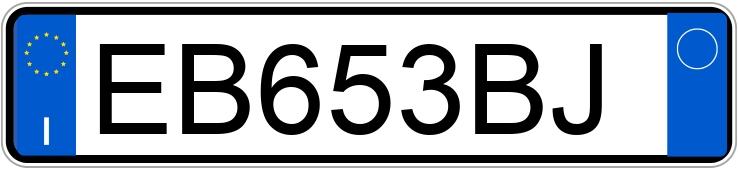 Numer rejestracyjny EB653BJ posiada CHRYSLER 300 C