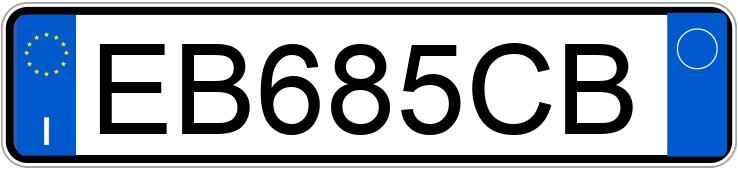 Numer rejestracyjny EB685CB posiada LANCIA Musa 2a serie Numer rejestracyjny EB685CB posiada LANCIA Musa 2a serie