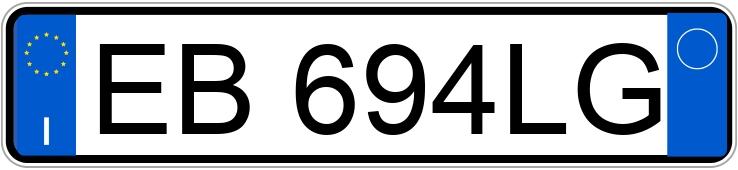 Numer rejestracyjny EB694LG posiada PEUGEOT Expert 3a serie Numer rejestracyjny EB694LG posiada PEUGEOT Expert 3a serie