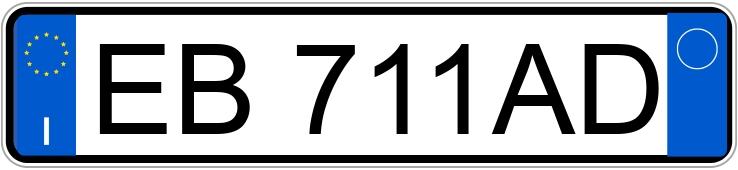 Numer rejestracyjny EB711AD posiada MINI Mini Countrym. Numer rejestracyjny EB711AD posiada MINI Mini Countrym.