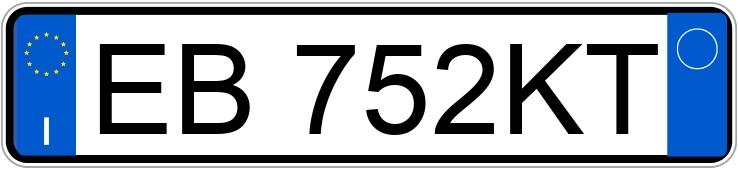 Numer rejestracyjny EB752KT posiada DACIA Duster 1a serie