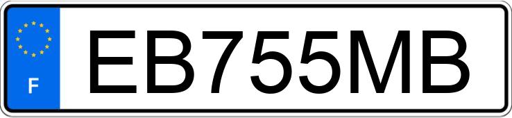 Numer rejestracyjny EB755MB posiada RENAULT CLIO IV