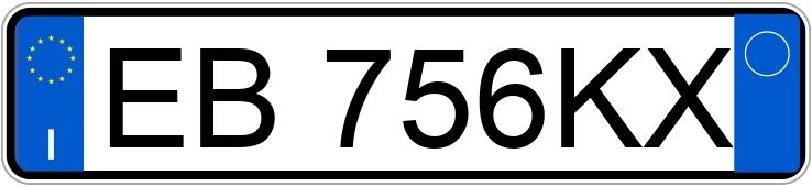 Numer rejestracyjny EB756KX posiada IVECO Daily Numer rejestracyjny EB756KX posiada IVECO Daily