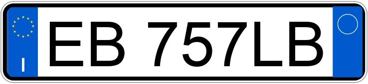 Numer rejestracyjny EB757LB posiada VOLKSWAGEN Golf 6a serie Numer rejestracyjny EB757LB posiada VOLKSWAGEN Golf 6a serie