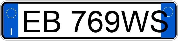 Numer rejestracyjny EB769WS posiada NISSAN Qashqai 1a serie Numer rejestracyjny EB769WS posiada NISSAN Qashqai 1a serie