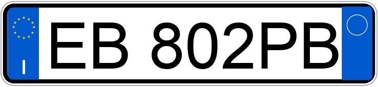 Numer rejestracyjny EB802PB posiada VOLKSWAGEN Passat 6a serie