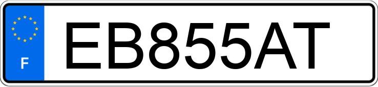 Numer rejestracyjny EB855AT posiada SKODA FABIA