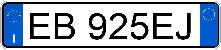 Numer rejestracyjny EB925EJ posiada FORD Fiesta 6a serie