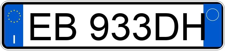 Numer rejestracyjny EB933DH posiada RENAULT Clio 3a serie