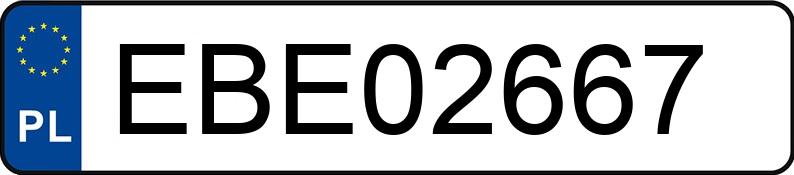Numer rejestracyjny EBE 02667 posiada AUDI A4 1.8 Kat. MR`99 B5 Aut. - EBE02667 Numer rejestracyjny EBE 02667 posiada AUDI A4 1.8 Kat. MR`99 B5 Aut. - EBE02667