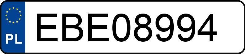 RegistreringsnummerEBE 08994 har VOLKSWAGEN Touareg 4.9 TDi MR`02 E3 - EBE08994 RegistreringsnummerEBE 08994 har VOLKSWAGEN Touareg 4.9 TDi MR`02 E3 - EBE08994