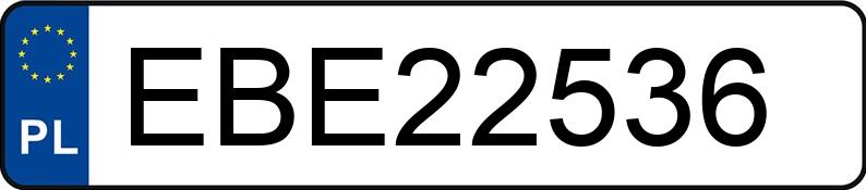 Numer rejestracyjny EBE 22536 posiada NISSAN PATROL GR - EBE22536 Numer rejestracyjny EBE 22536 posiada NISSAN PATROL GR - EBE22536