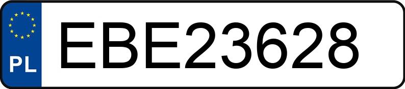 Numer rejestracyjny EBE 23628 posiada OPEL MOVANO - EBE23628 Numer rejestracyjny EBE 23628 posiada OPEL MOVANO - EBE23628