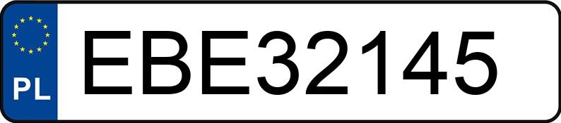 Numer rejestracyjny EBE 32145 posiada OPEL ASTRA GTC - EBE32145 Numer rejestracyjny EBE 32145 posiada OPEL ASTRA GTC - EBE32145