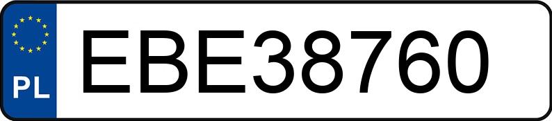 Numer rejestracyjny EBE 38760 posiada AUDI Q7 - EBE38760 Numer rejestracyjny EBE 38760 posiada AUDI Q7 - EBE38760