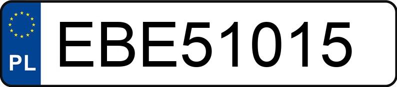 Numer rejestracyjny EBE 51015 posiada BMW 320D - EBE51015 Numer rejestracyjny EBE 51015 posiada BMW 320D - EBE51015