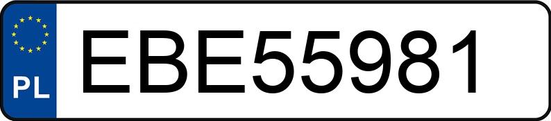 Numer rejestracyjny EBE 55981 posiada VOLVO S60 - EBE55981 Numer rejestracyjny EBE 55981 posiada VOLVO S60 - EBE55981