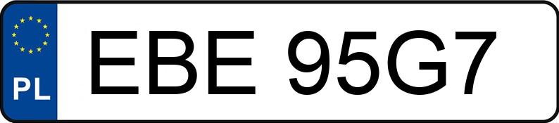 Numer rejestracyjny EBE 95G7 posiada NISSAN Note 1.5 dCi MR`06 E4 Acenta - EBE95G7 Numer rejestracyjny EBE 95G7 posiada NISSAN Note 1.5 dCi MR`06 E4 Acenta - EBE95G7