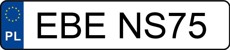 Numer rejestracyjny EBE NS75 posiada FIAT Ducato 14(13) 2.0 2.8t Ducato 14(13) 2.0 2.8t - EBENS75
