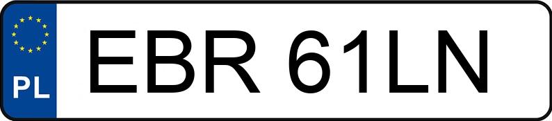 Numer rejestracyjny EBR 61LN posiada FIAT PUNTO - EBR61LN Numer rejestracyjny EBR 61LN posiada FIAT PUNTO - EBR61LN