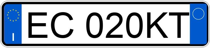 Numer rejestracyjny EC020KT posiada MINI Mini 3a serie