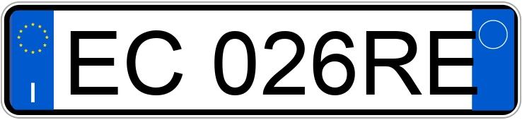 Numer rejestracyjny EC026RE posiada CHEVROLET Captiva