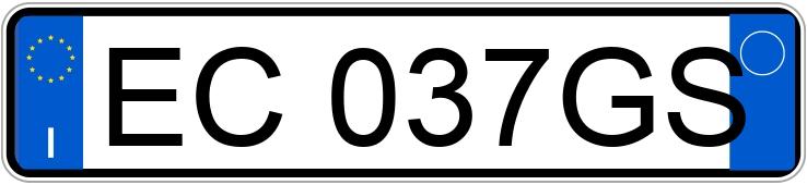 Numer rejestracyjny EC037GS posiada PEUGEOT 207 Numer rejestracyjny EC037GS posiada PEUGEOT 207