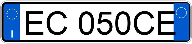 Numer rejestracyjny EC050CE posiada CHRYSLER Gr.Voyager