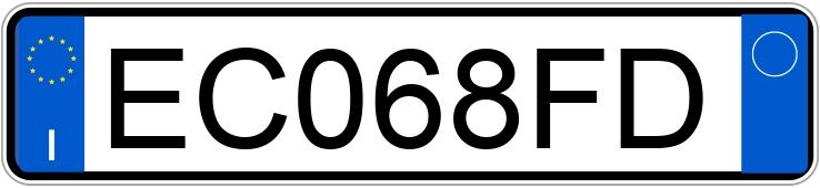 Numer rejestracyjny EC068FD posiada CITROEN C4