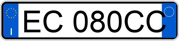 Numer rejestracyjny EC080CC posiada FORD Fiesta 6a serie