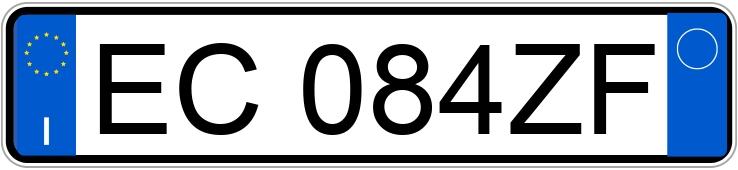 Numer rejestracyjny EC084ZF posiada FIAT 500 Numer rejestracyjny EC084ZF posiada FIAT 500
