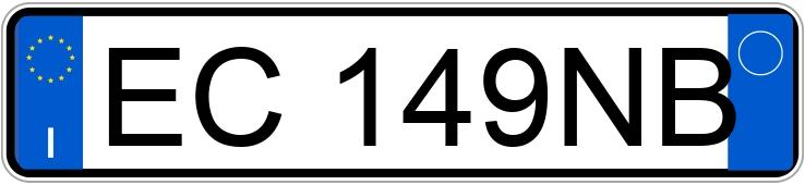 Numer rejestracyjny EC149NB posiada AUDI Q5 1a serie