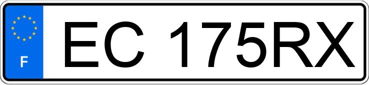 Numer rejestracyjny EC175RX posiada AUDI A3 SPORTBACK 2.0 TDI 150