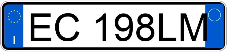 Numer rejestracyjny EC198LM posiada FORD C-Max 1a serie