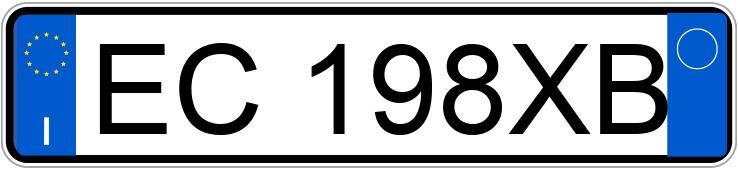 Numer rejestracyjny EC198XB posiada SEAT Altea