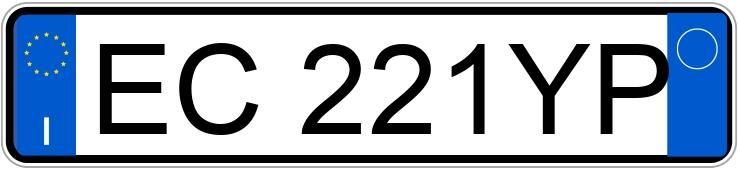 Numer rejestracyjny EC221YP posiada PEUGEOT PARTNER