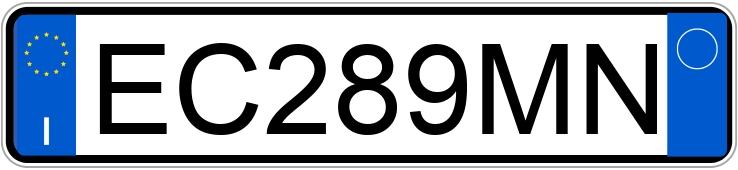 Numer rejestracyjny EC289MN posiada CITROEN C3 1a serie