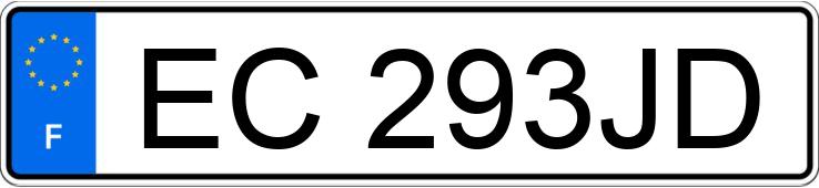 Numer rejestracyjny EC293JD posiada TOYOTA AYGO