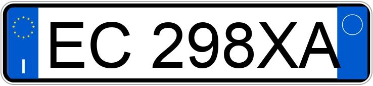 Numer rejestracyjny EC298XA posiada LANCIA Musa 2a serie