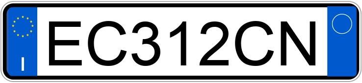 Numer rejestracyjny EC312CN posiada AUDI A5 1a serie Numer rejestracyjny EC312CN posiada AUDI A5 1a serie