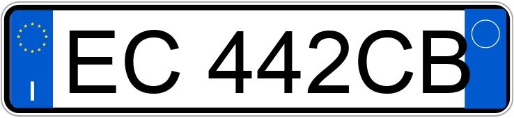 Numer rejestracyjny EC442CB posiada SUZUKI Jimny 3a serie