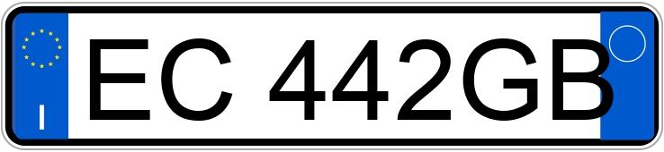 Numer rejestracyjny EC442GB posiada HYUNDAI i20